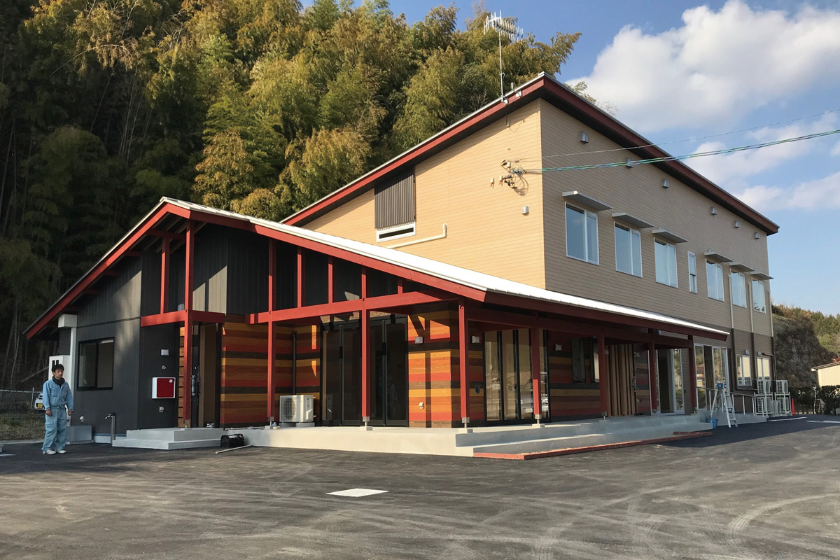 あったかい家の施設外観